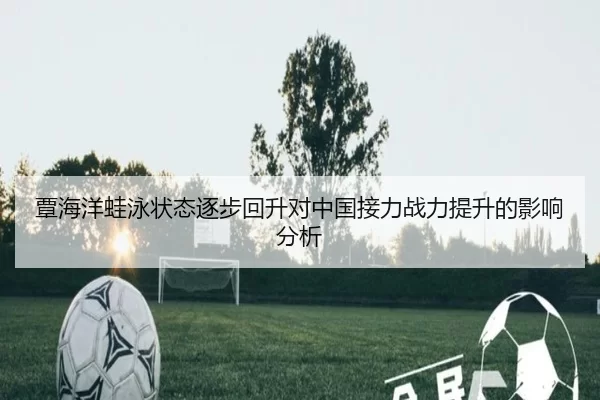 覃海洋蛙泳状态逐步回升对中国接力战力提升的影响分析